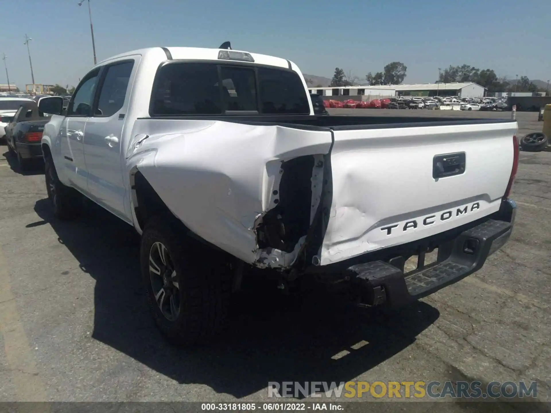 3 Photograph of a damaged car 5TFAX5GN5LX171014 TOYOTA TACOMA 2WD 2020