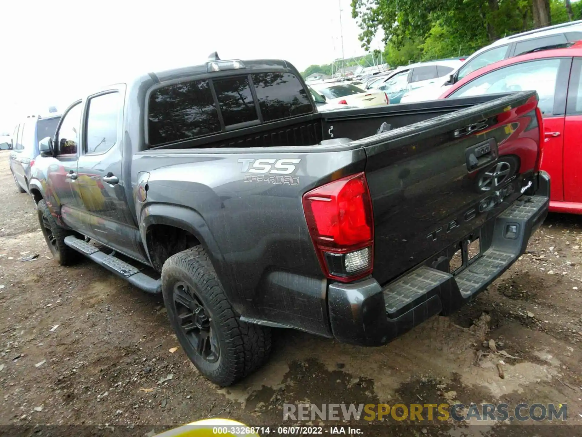 3 Photograph of a damaged car 5TFAX5GN5LX174818 TOYOTA TACOMA 2WD 2020