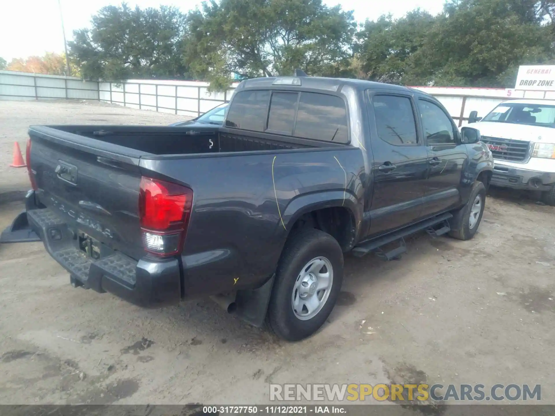 4 Photograph of a damaged car 5TFAX5GN5LX175466 TOYOTA TACOMA 2WD 2020