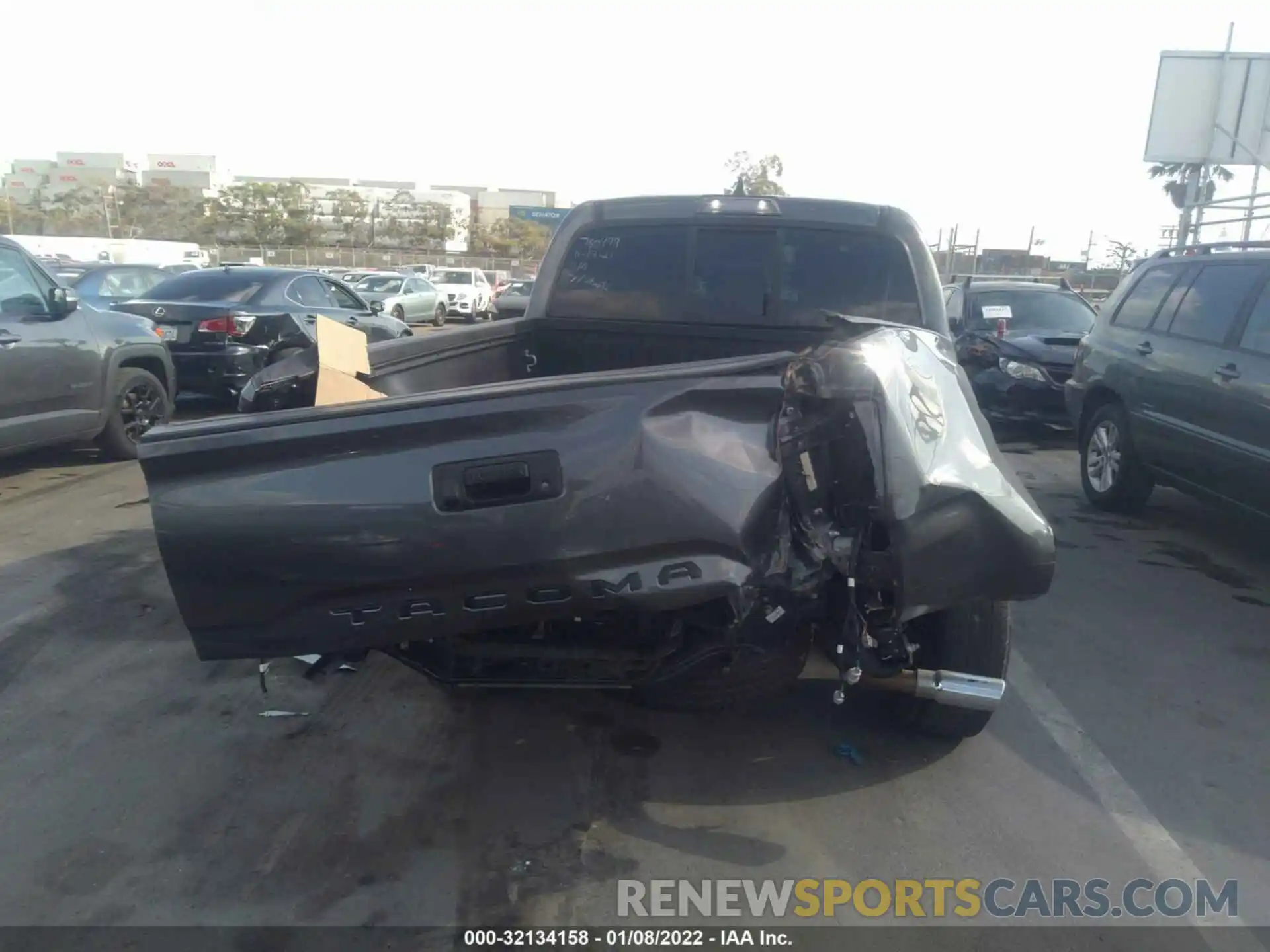 6 Photograph of a damaged car 5TFAX5GN5LX181879 TOYOTA TACOMA 2WD 2020