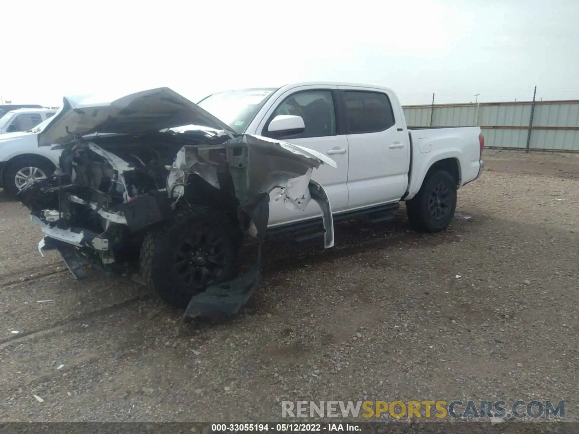 2 Photograph of a damaged car 5TFAX5GN5LX188685 TOYOTA TACOMA 2WD 2020