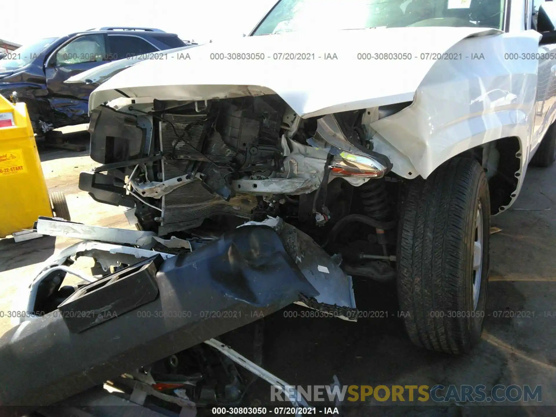 6 Photograph of a damaged car 5TFAX5GN6LX173743 TOYOTA TACOMA 2WD 2020