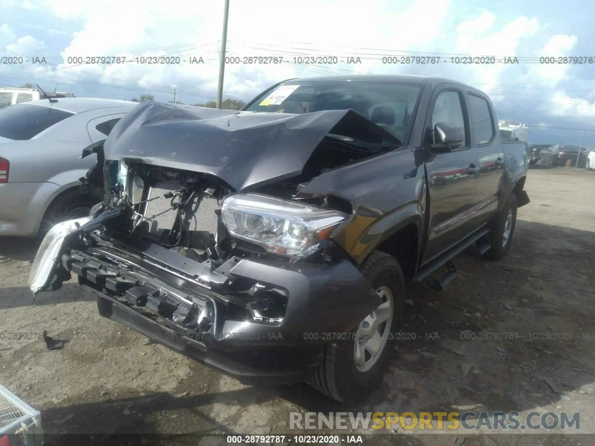 2 Фотография поврежденного автомобиля 5TFAX5GN6LX174231 TOYOTA TACOMA 2WD 2020