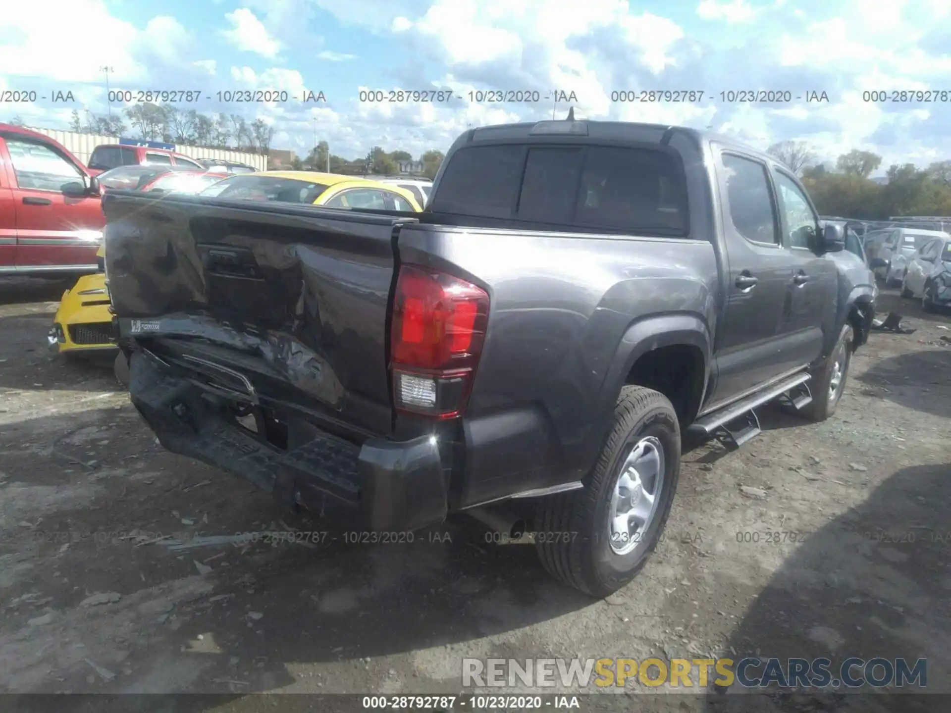 4 Photograph of a damaged car 5TFAX5GN6LX174231 TOYOTA TACOMA 2WD 2020