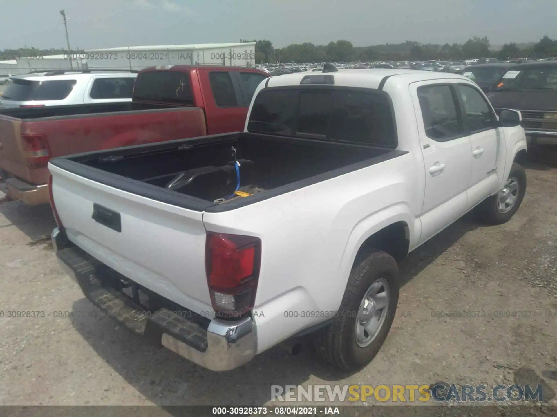 4 Photograph of a damaged car 5TFAX5GN6LX174732 TOYOTA TACOMA 2WD 2020