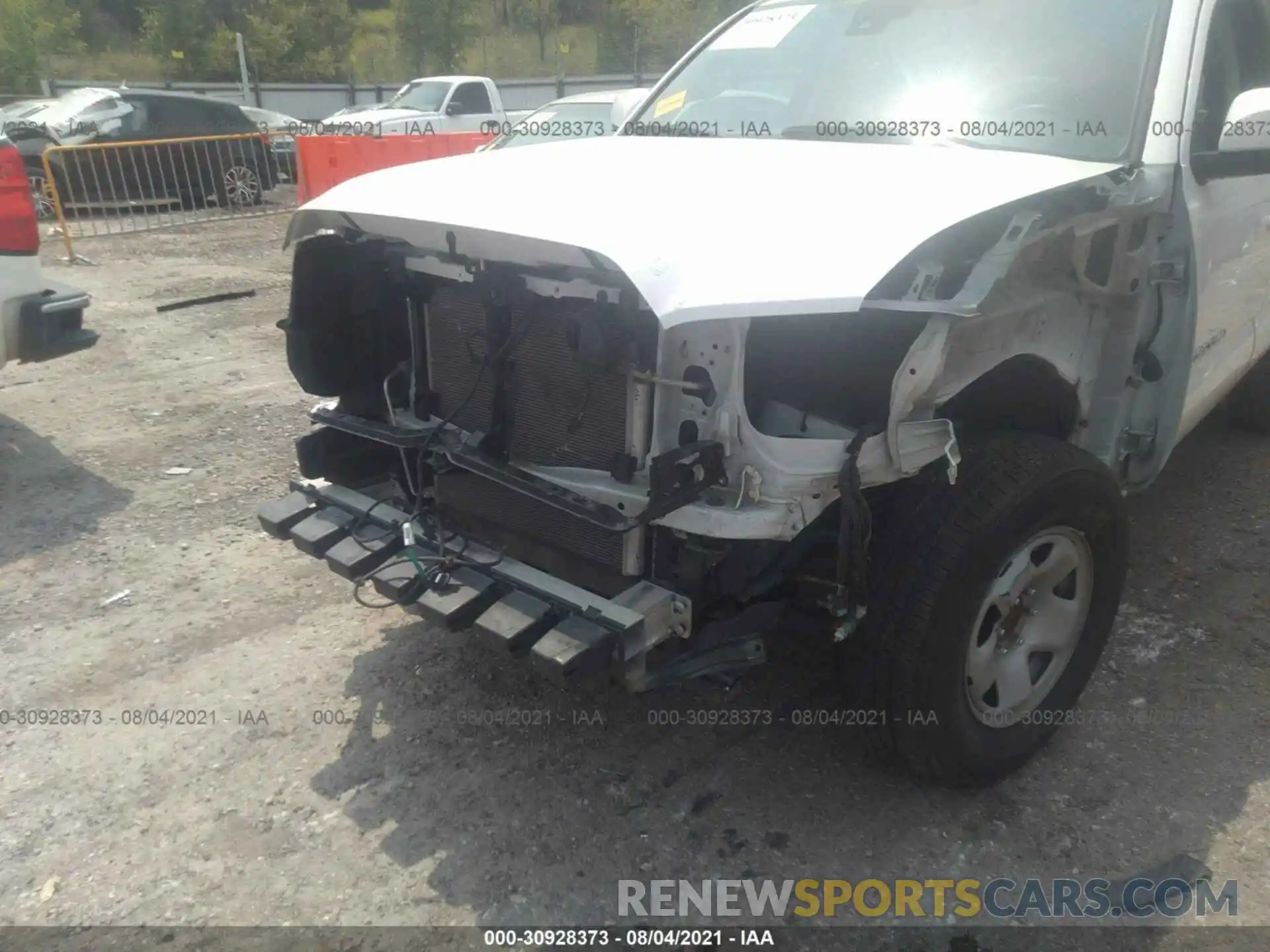 6 Photograph of a damaged car 5TFAX5GN6LX174732 TOYOTA TACOMA 2WD 2020