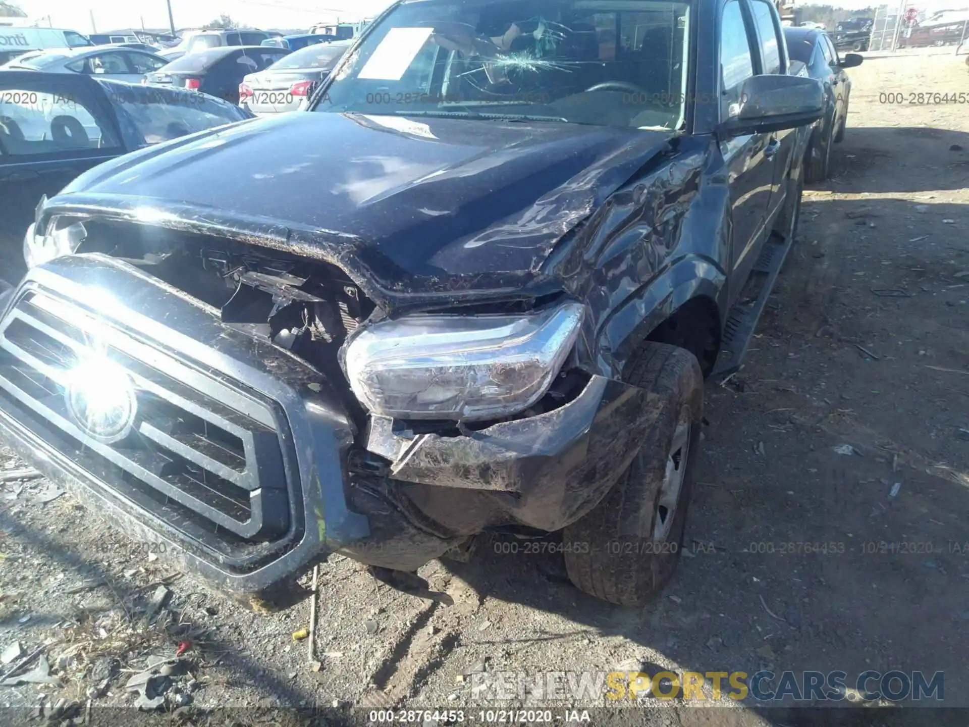 6 Photograph of a damaged car 5TFAX5GN6LX176643 TOYOTA TACOMA 2WD 2020