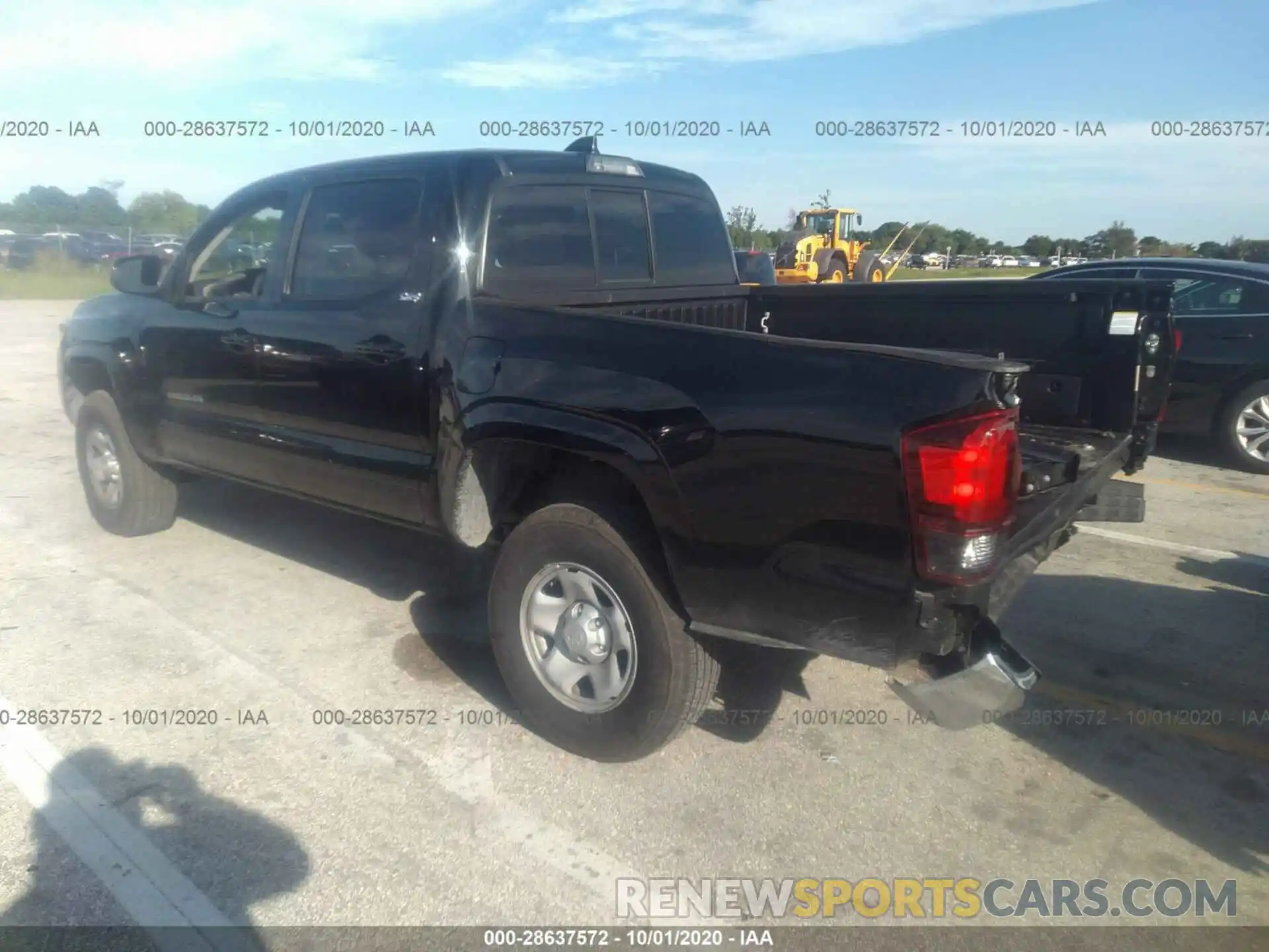 3 Photograph of a damaged car 5TFAX5GN6LX178179 TOYOTA TACOMA 2WD 2020