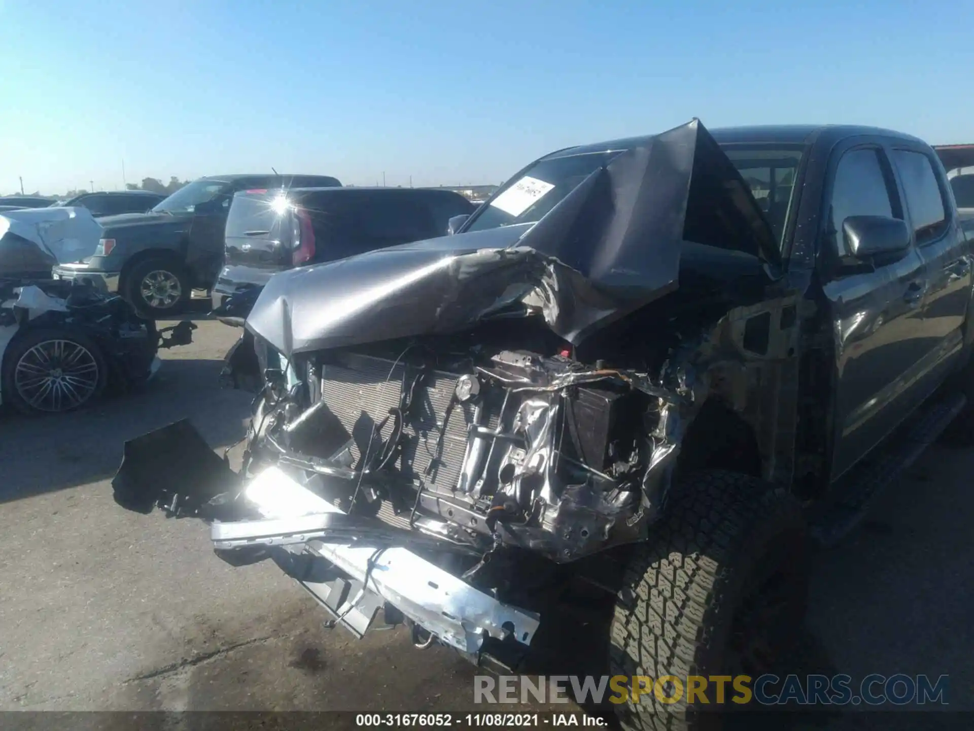 6 Photograph of a damaged car 5TFAX5GN6LX184709 TOYOTA TACOMA 2WD 2020