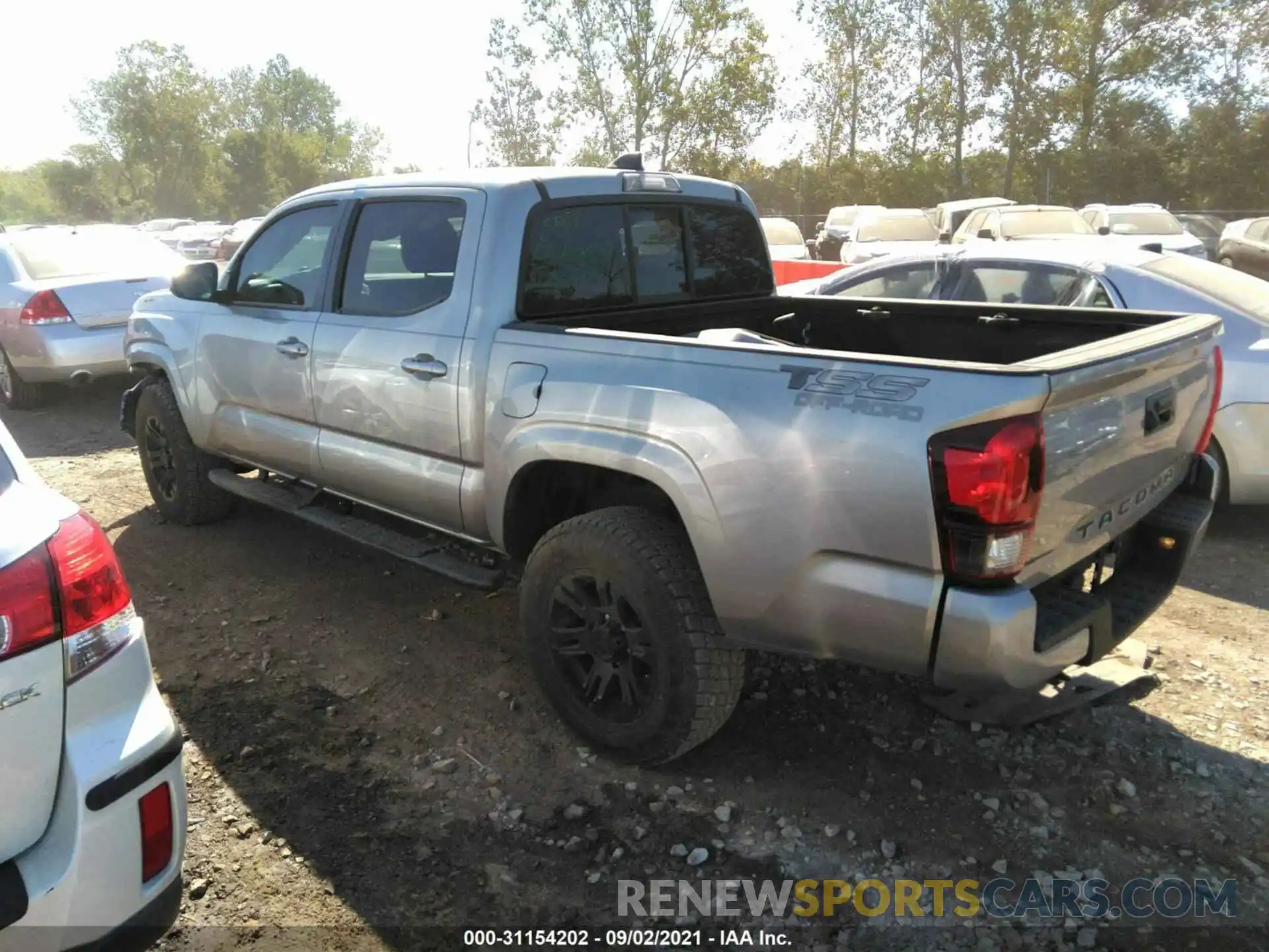 3 Photograph of a damaged car 5TFAX5GN6LX188419 TOYOTA TACOMA 2WD 2020