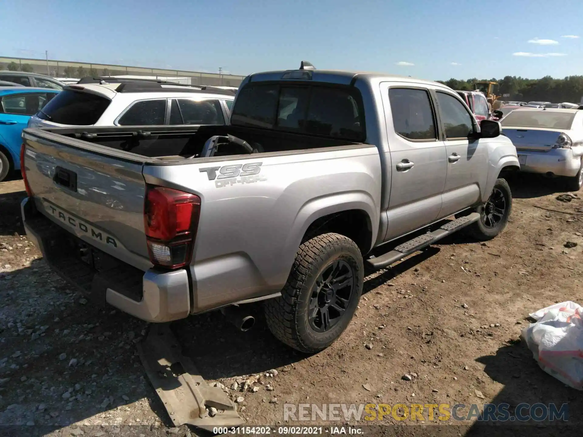 4 Photograph of a damaged car 5TFAX5GN6LX188419 TOYOTA TACOMA 2WD 2020