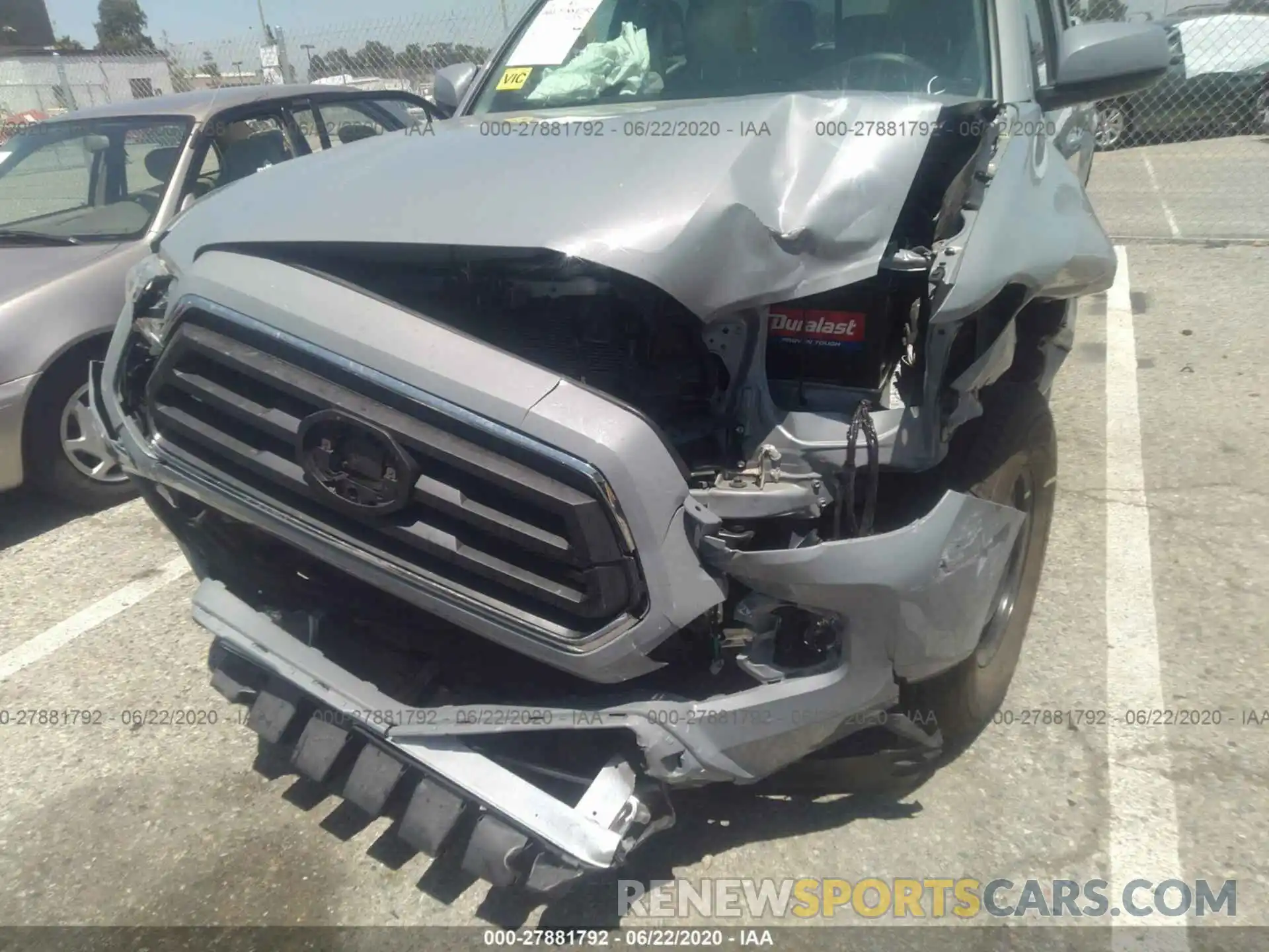 6 Photograph of a damaged car 5TFAX5GN7LX168616 TOYOTA TACOMA 2WD 2020