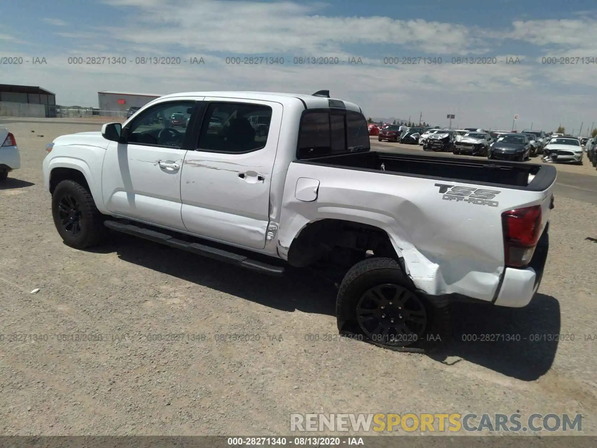 3 Photograph of a damaged car 5TFAX5GN7LX169958 TOYOTA TACOMA 2WD 2020