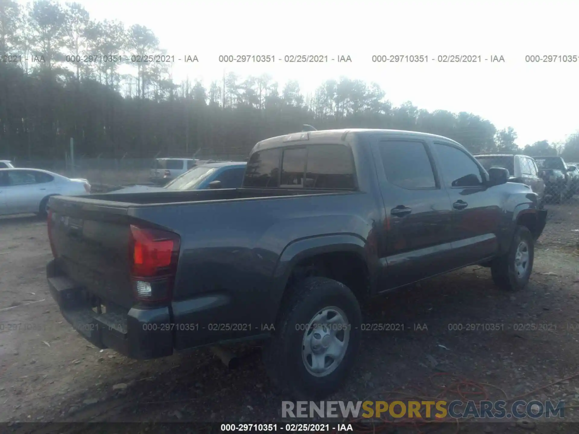 4 Photograph of a damaged car 5TFAX5GN7LX170866 TOYOTA TACOMA 2WD 2020