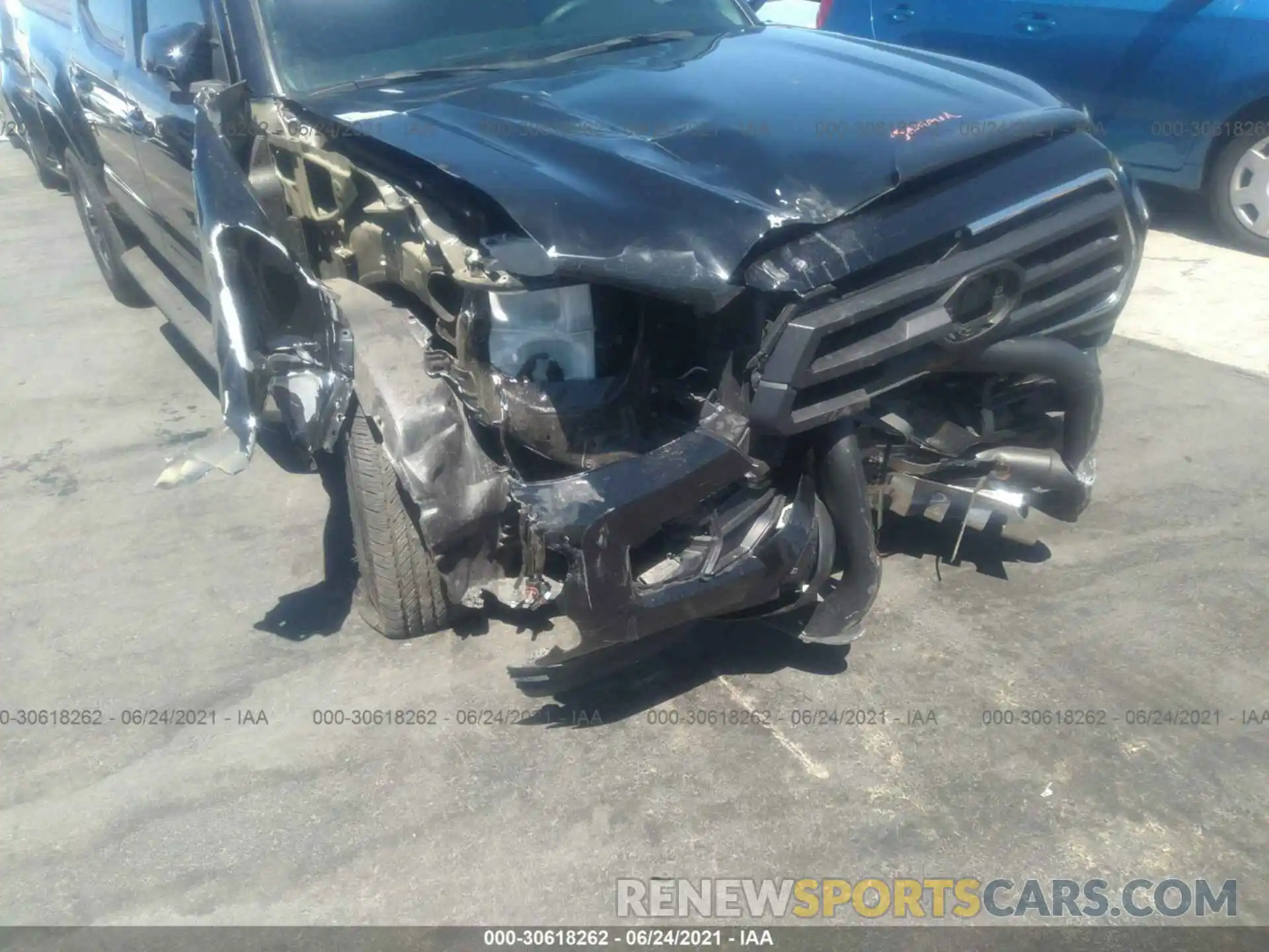 6 Photograph of a damaged car 5TFAX5GN7LX173945 TOYOTA TACOMA 2WD 2020