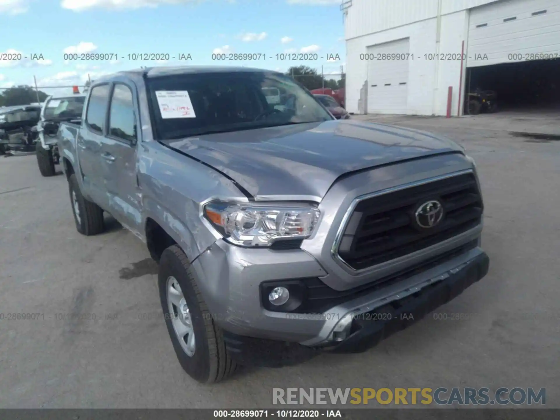 6 Photograph of a damaged car 5TFAX5GN7LX174075 TOYOTA TACOMA 2WD 2020