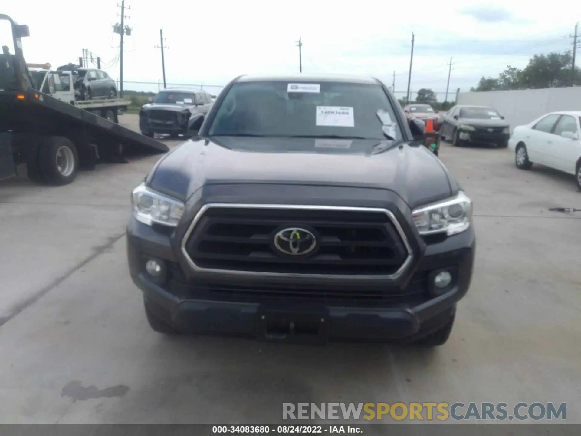 6 Photograph of a damaged car 5TFAX5GN7LX182371 TOYOTA TACOMA 2WD 2020