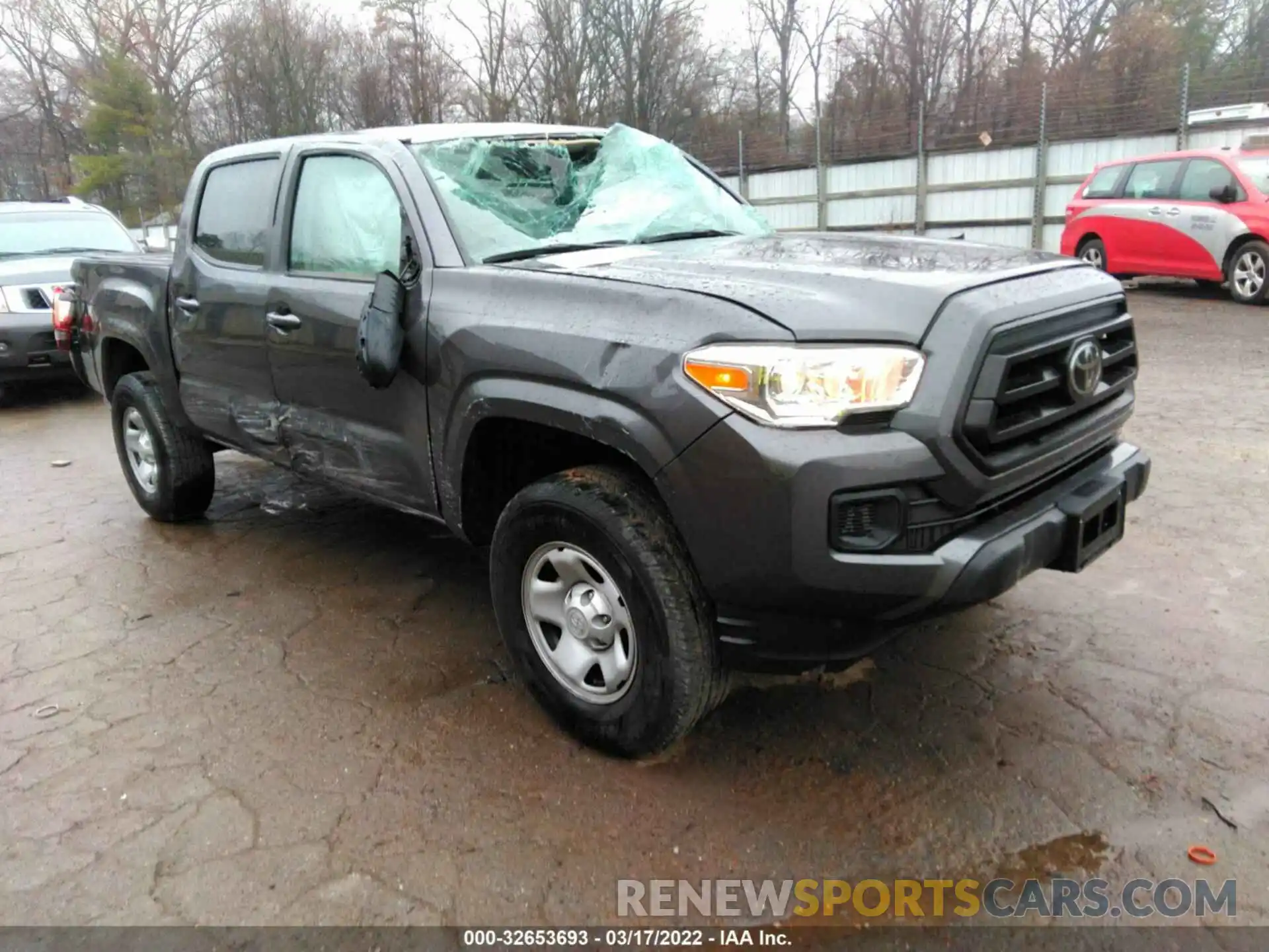 1 Фотография поврежденного автомобиля 5TFAX5GN7LX183892 TOYOTA TACOMA 2WD 2020