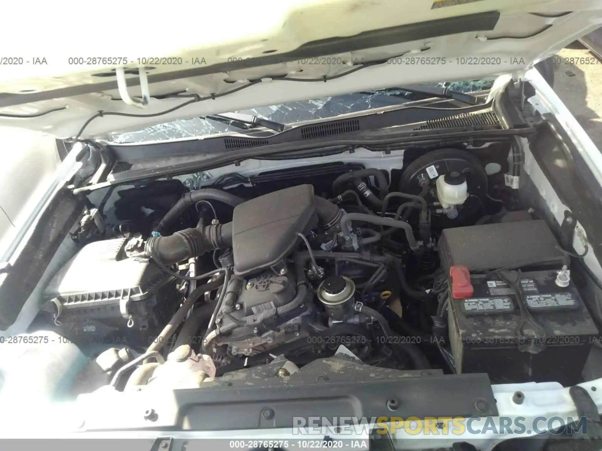 10 Фотография поврежденного автомобиля 5TFAX5GN7LX184959 TOYOTA TACOMA 2WD 2020