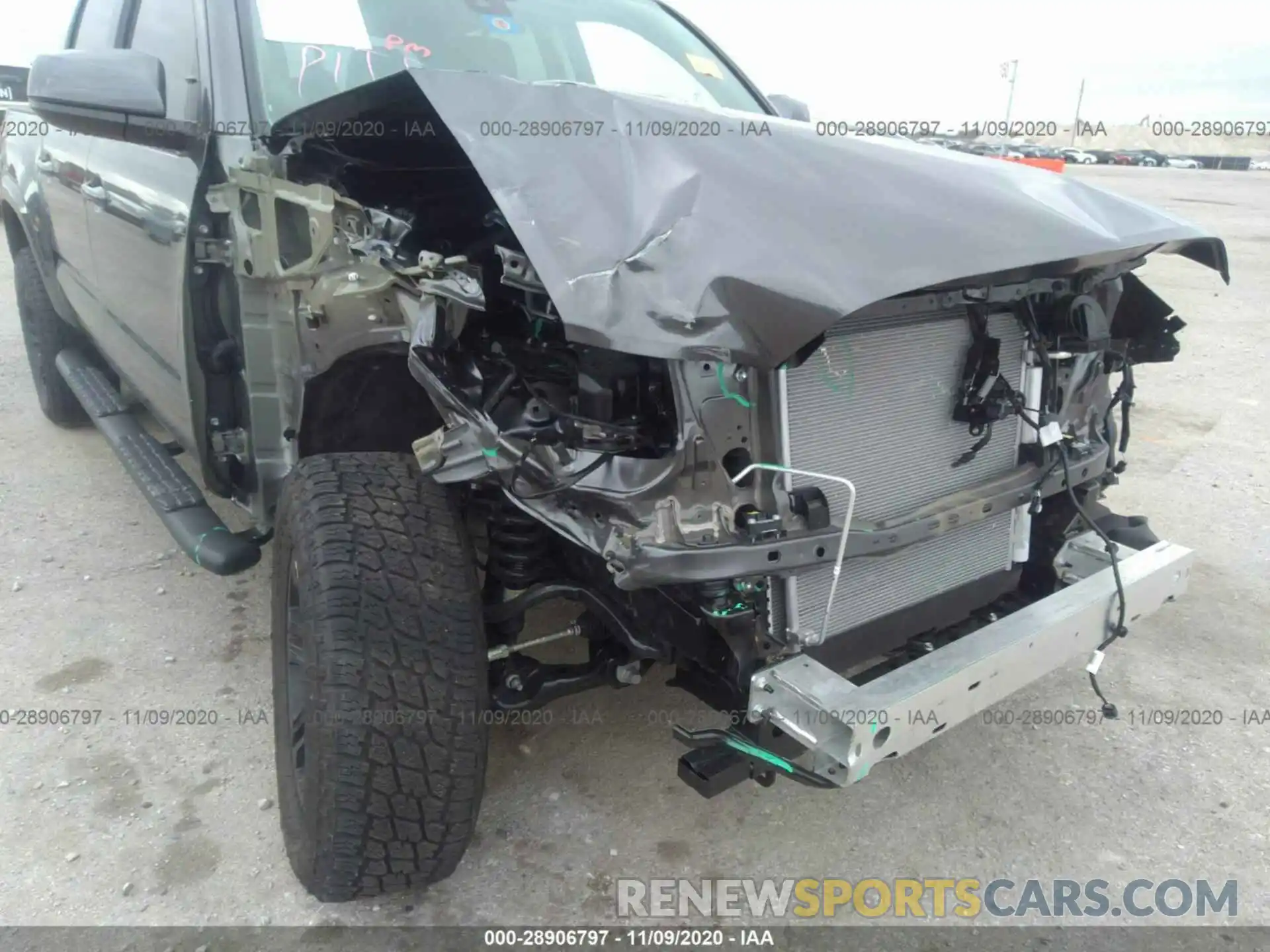 6 Photograph of a damaged car 5TFAX5GN7LX185769 TOYOTA TACOMA 2WD 2020