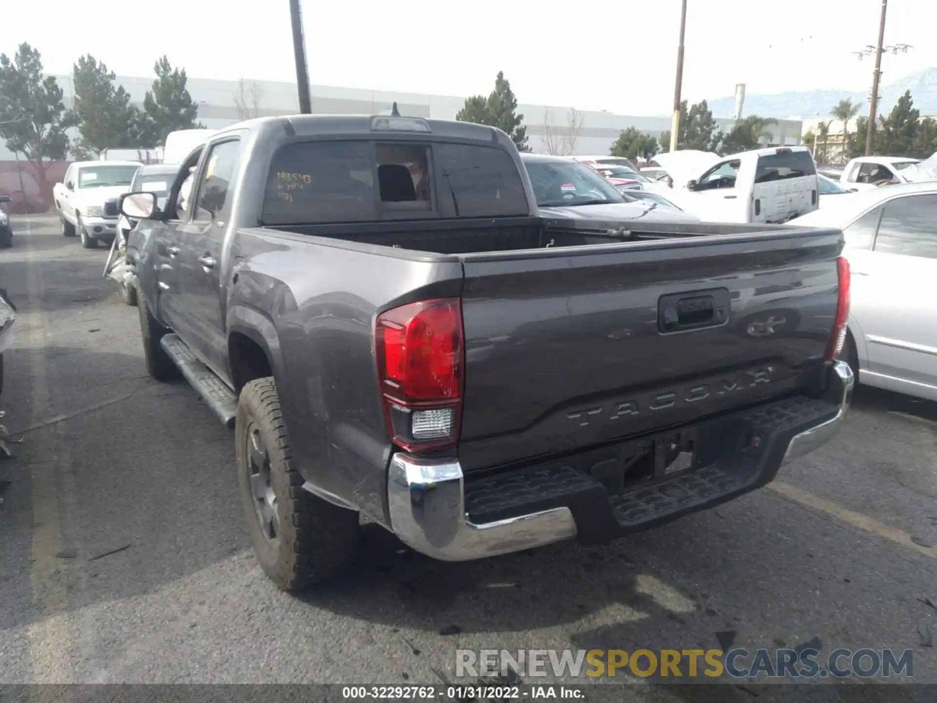 3 Photograph of a damaged car 5TFAX5GN7LX188543 TOYOTA TACOMA 2WD 2020