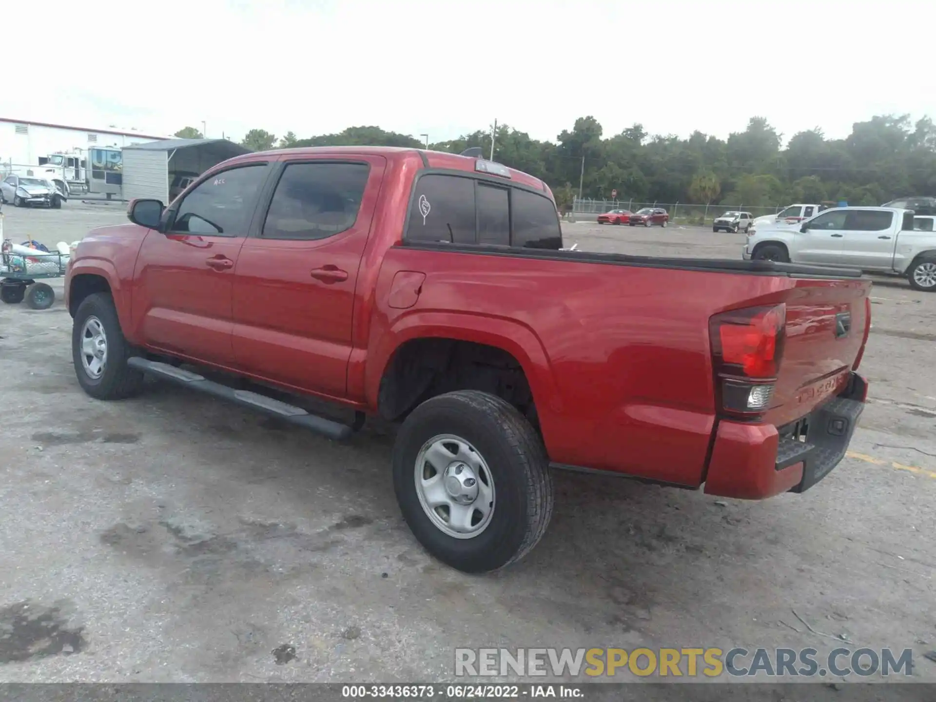 3 Photograph of a damaged car 5TFAX5GN8LX175140 TOYOTA TACOMA 2WD 2020