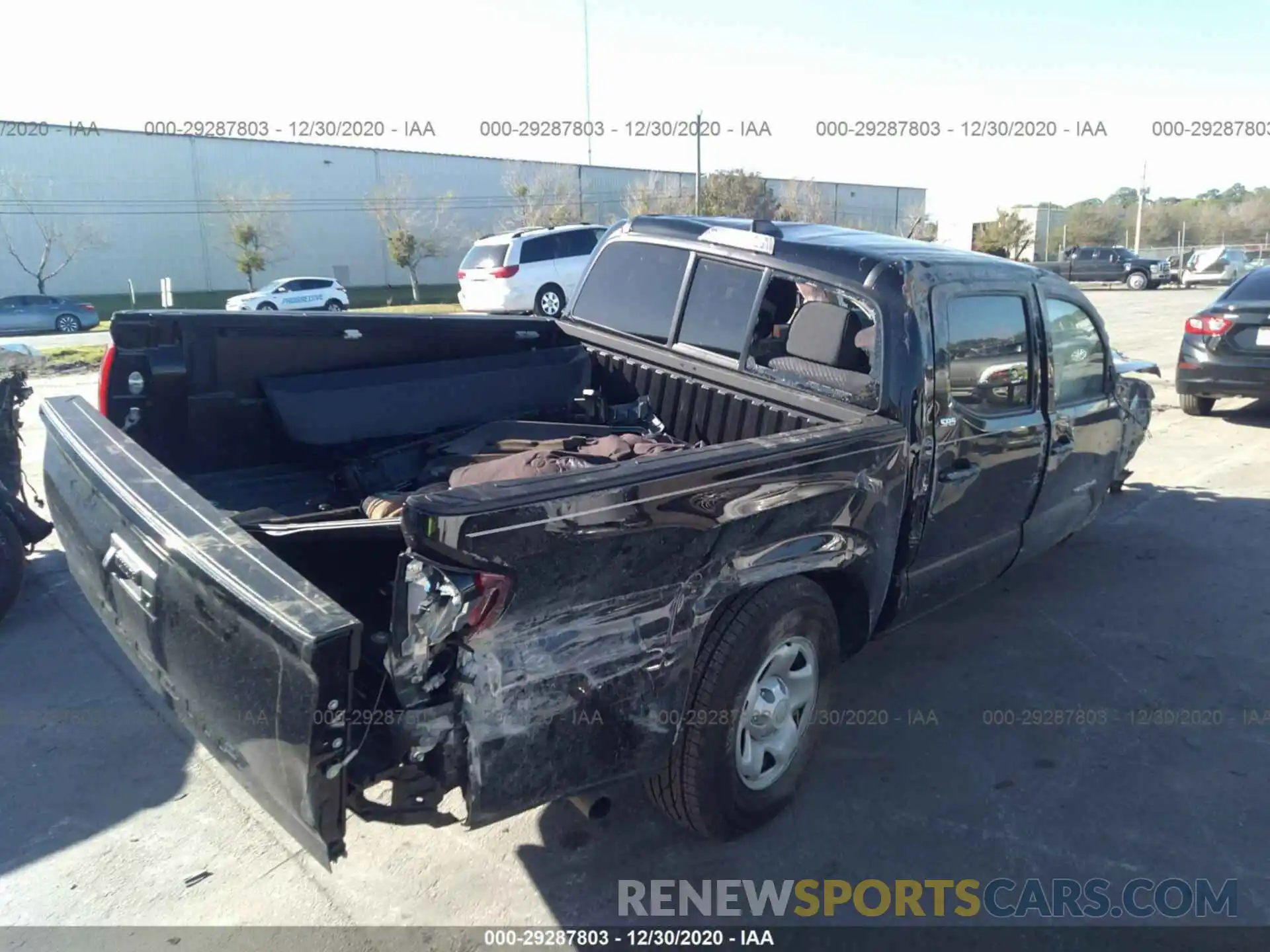 4 Photograph of a damaged car 5TFAX5GN8LX185618 TOYOTA TACOMA 2WD 2020