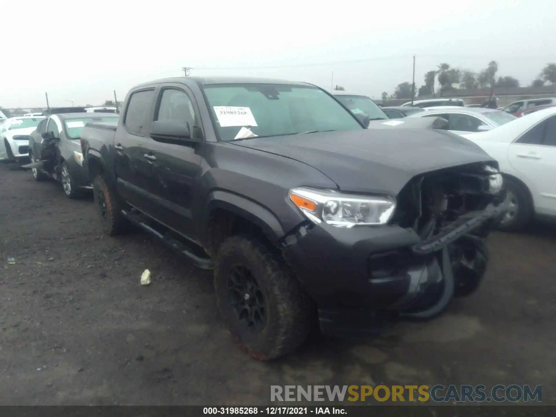 1 Photograph of a damaged car 5TFAX5GN8LX186834 TOYOTA TACOMA 2WD 2020