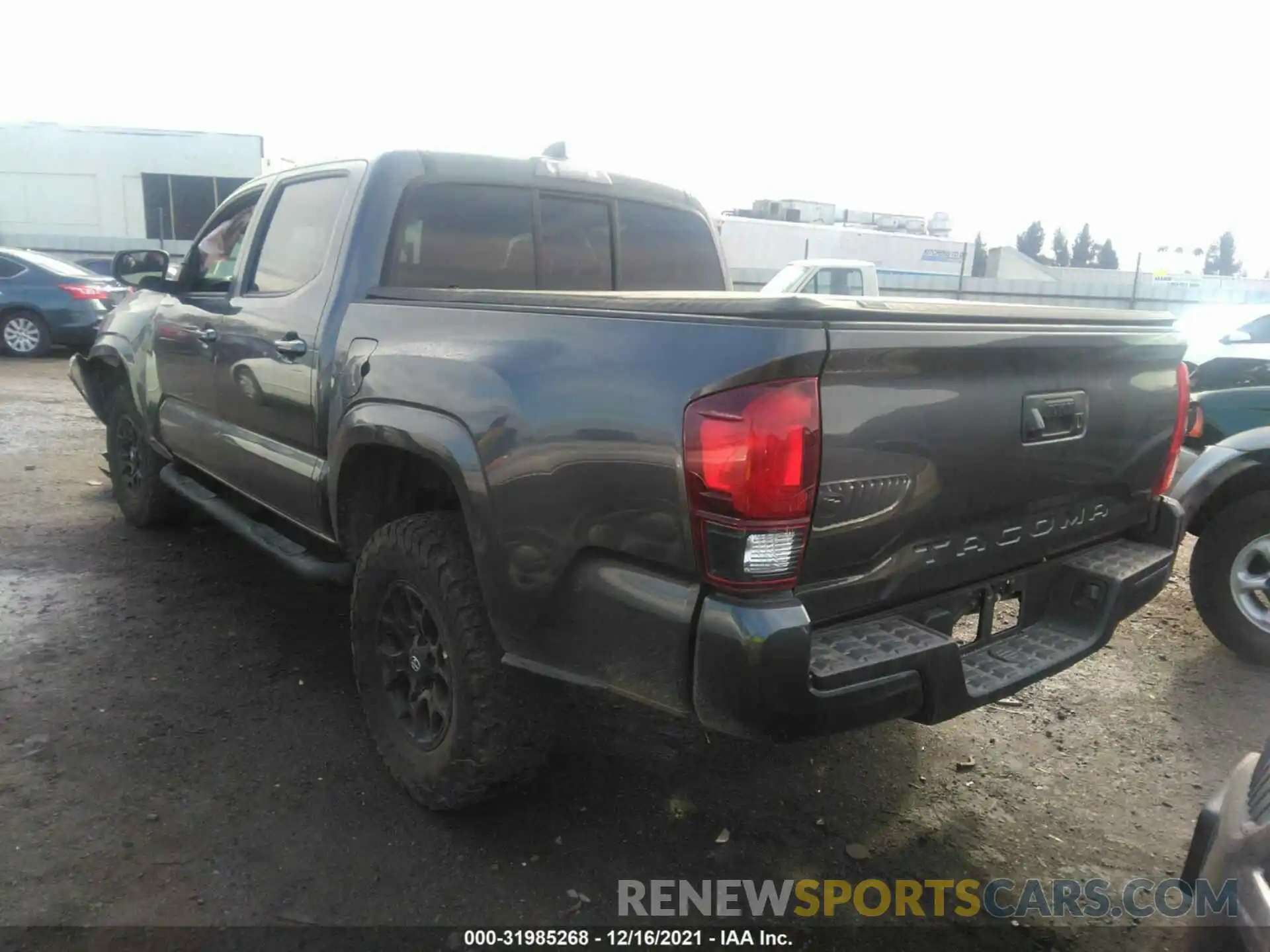 3 Photograph of a damaged car 5TFAX5GN8LX186834 TOYOTA TACOMA 2WD 2020