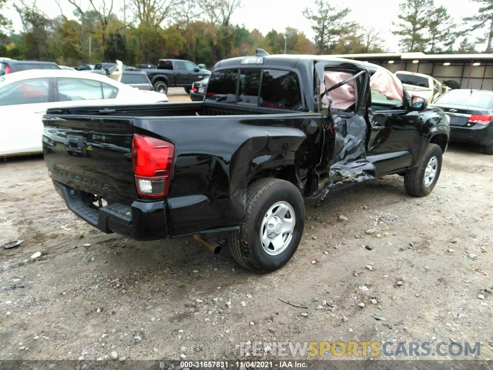 4 Photograph of a damaged car 5TFAX5GN8LX187059 TOYOTA TACOMA 2WD 2020