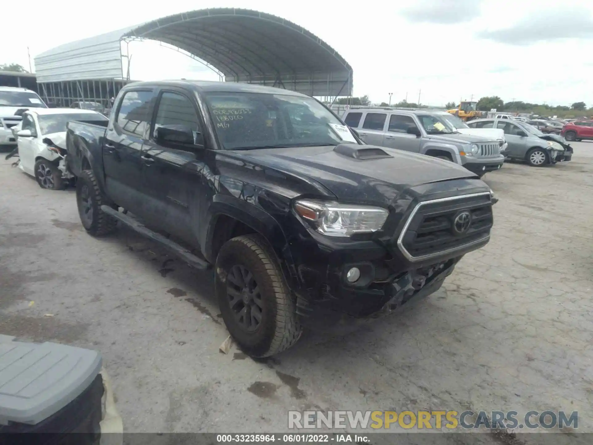 1 Фотография поврежденного автомобиля 5TFAX5GN8LX188020 TOYOTA TACOMA 2WD 2020