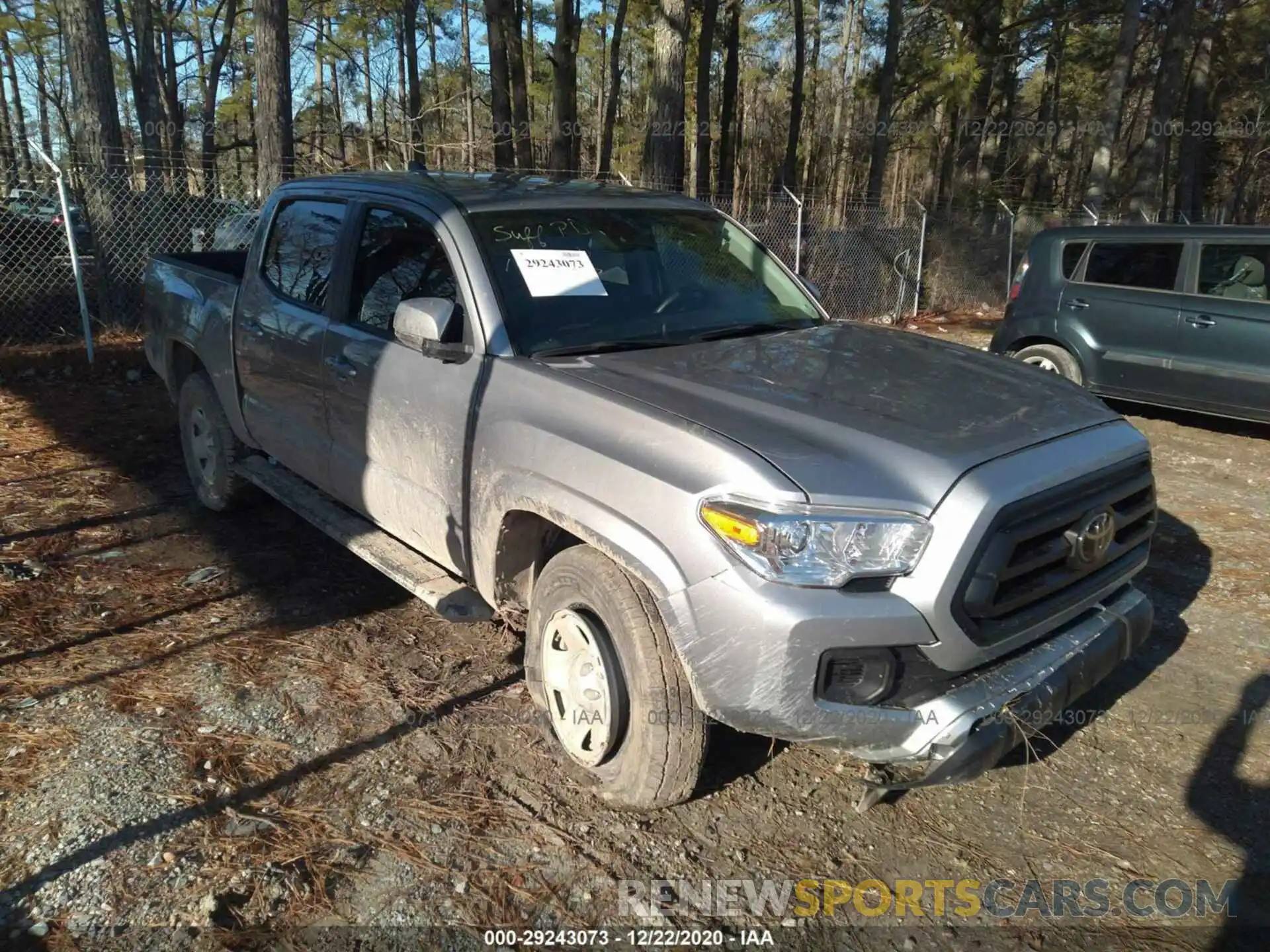 6 Photograph of a damaged car 5TFAX5GN9LX165636 TOYOTA TACOMA 2WD 2020