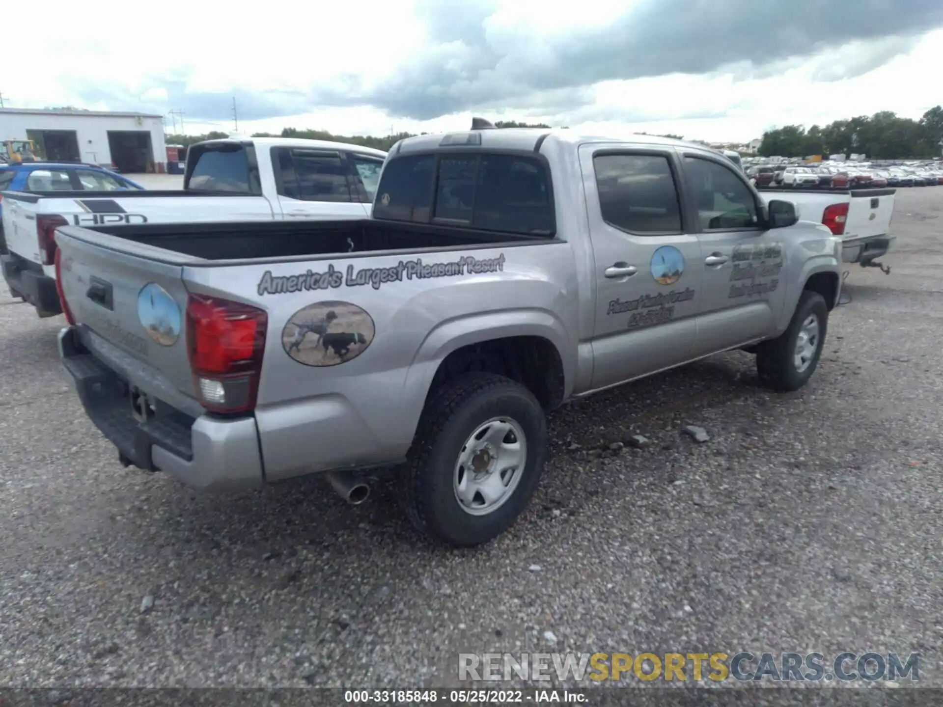 4 Фотография поврежденного автомобиля 5TFAX5GN9LX166253 TOYOTA TACOMA 2WD 2020