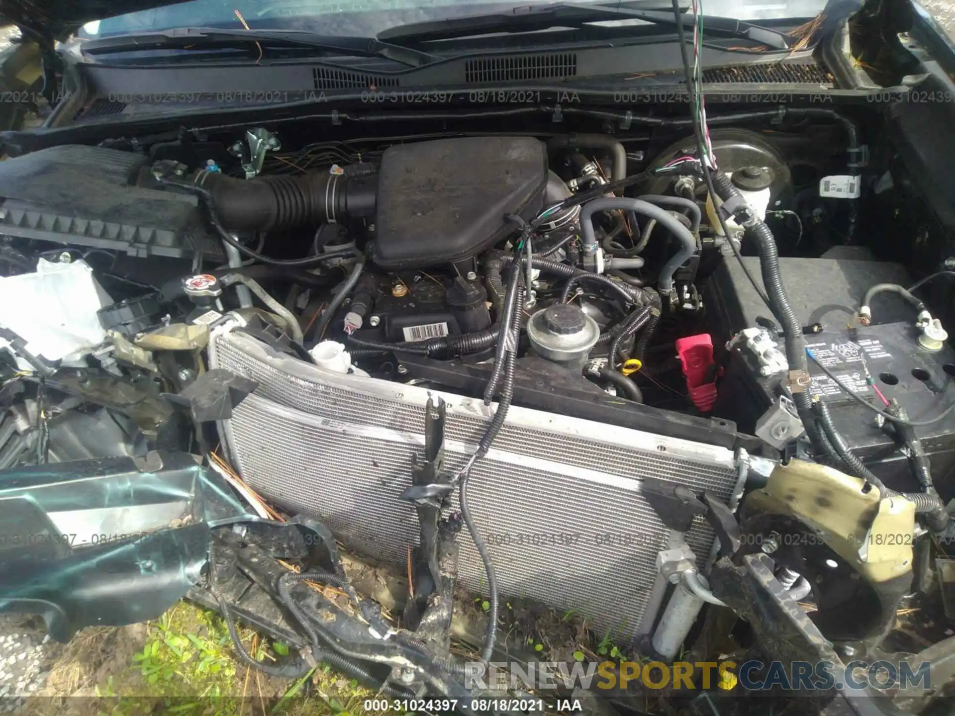 10 Photograph of a damaged car 5TFAX5GN9LX167029 TOYOTA TACOMA 2WD 2020