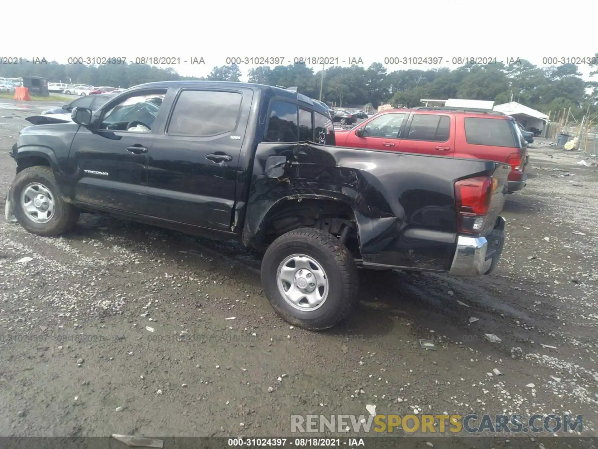 3 Photograph of a damaged car 5TFAX5GN9LX167029 TOYOTA TACOMA 2WD 2020