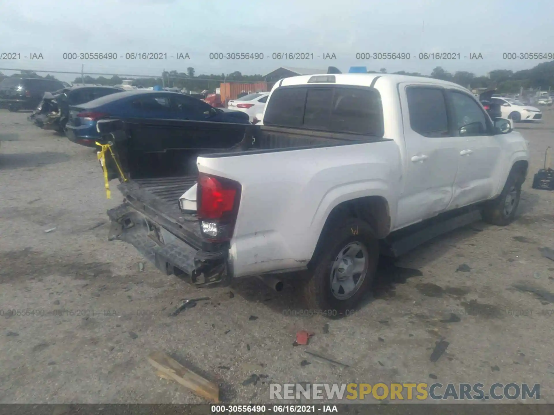 6 Photograph of a damaged car 5TFAX5GN9LX168519 TOYOTA TACOMA 2WD 2020