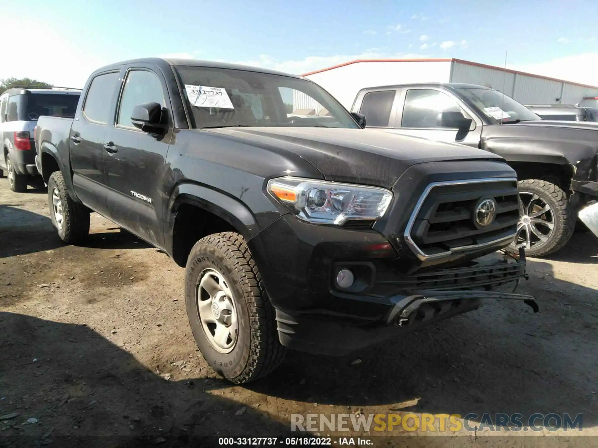 1 Photograph of a damaged car 5TFAX5GN9LX173137 TOYOTA TACOMA 2WD 2020