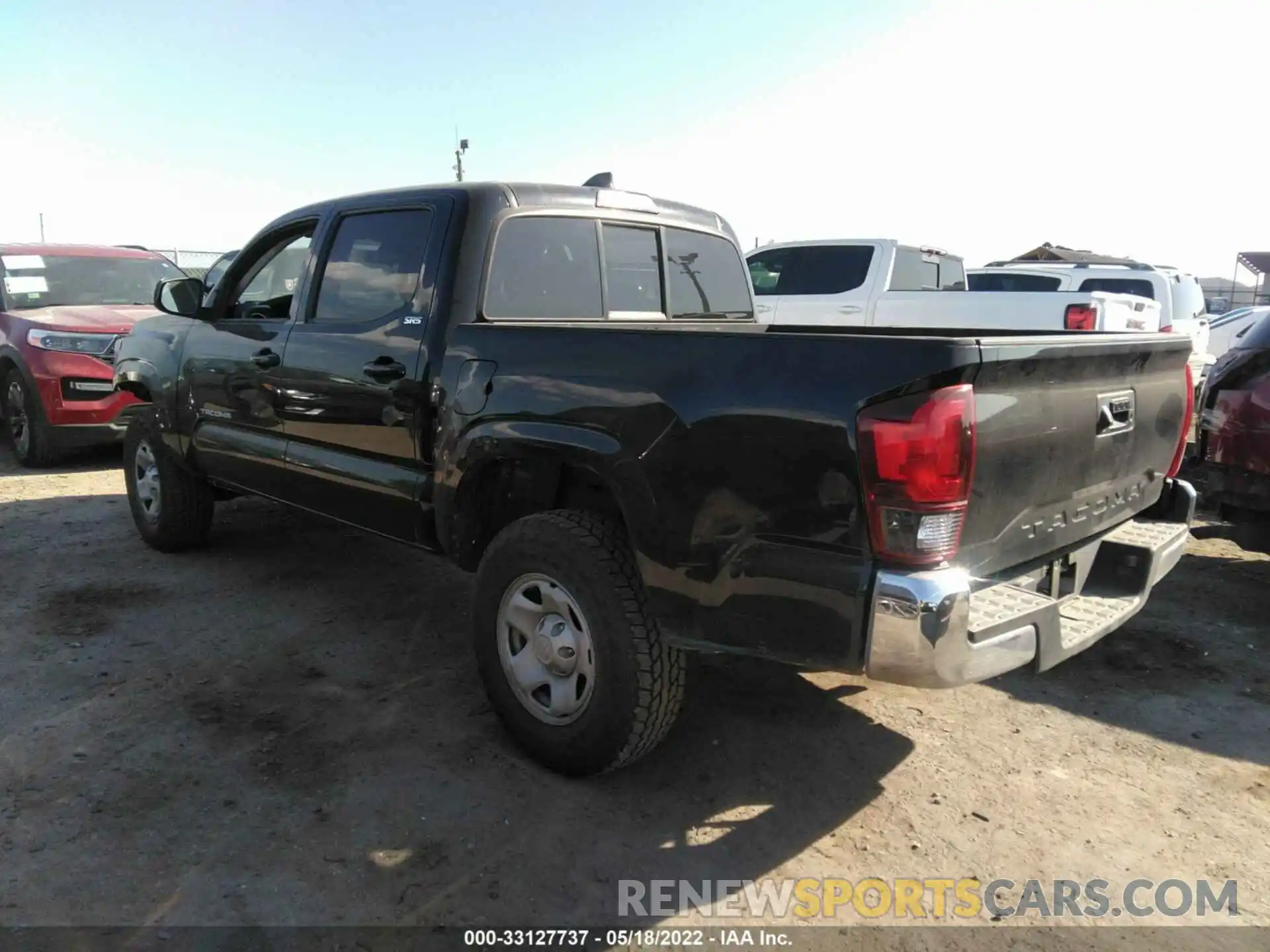 3 Photograph of a damaged car 5TFAX5GN9LX173137 TOYOTA TACOMA 2WD 2020