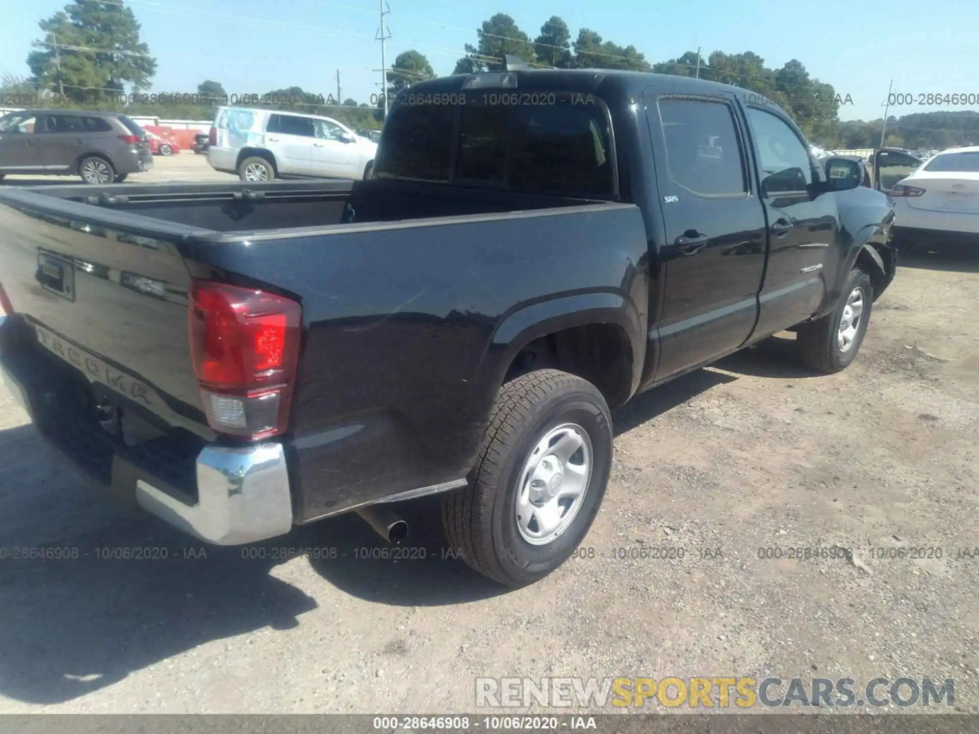 4 Photograph of a damaged car 5TFAX5GN9LX178371 TOYOTA TACOMA 2WD 2020