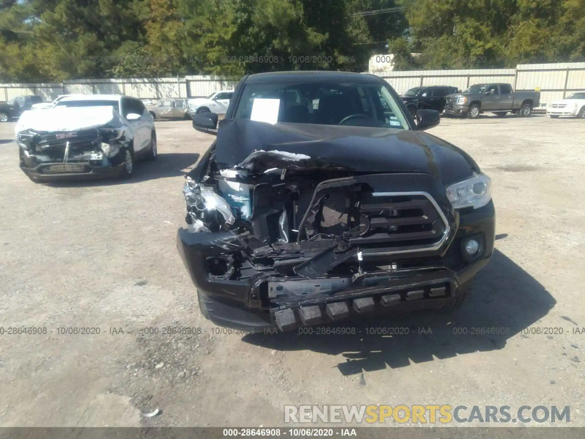 6 Photograph of a damaged car 5TFAX5GN9LX178371 TOYOTA TACOMA 2WD 2020