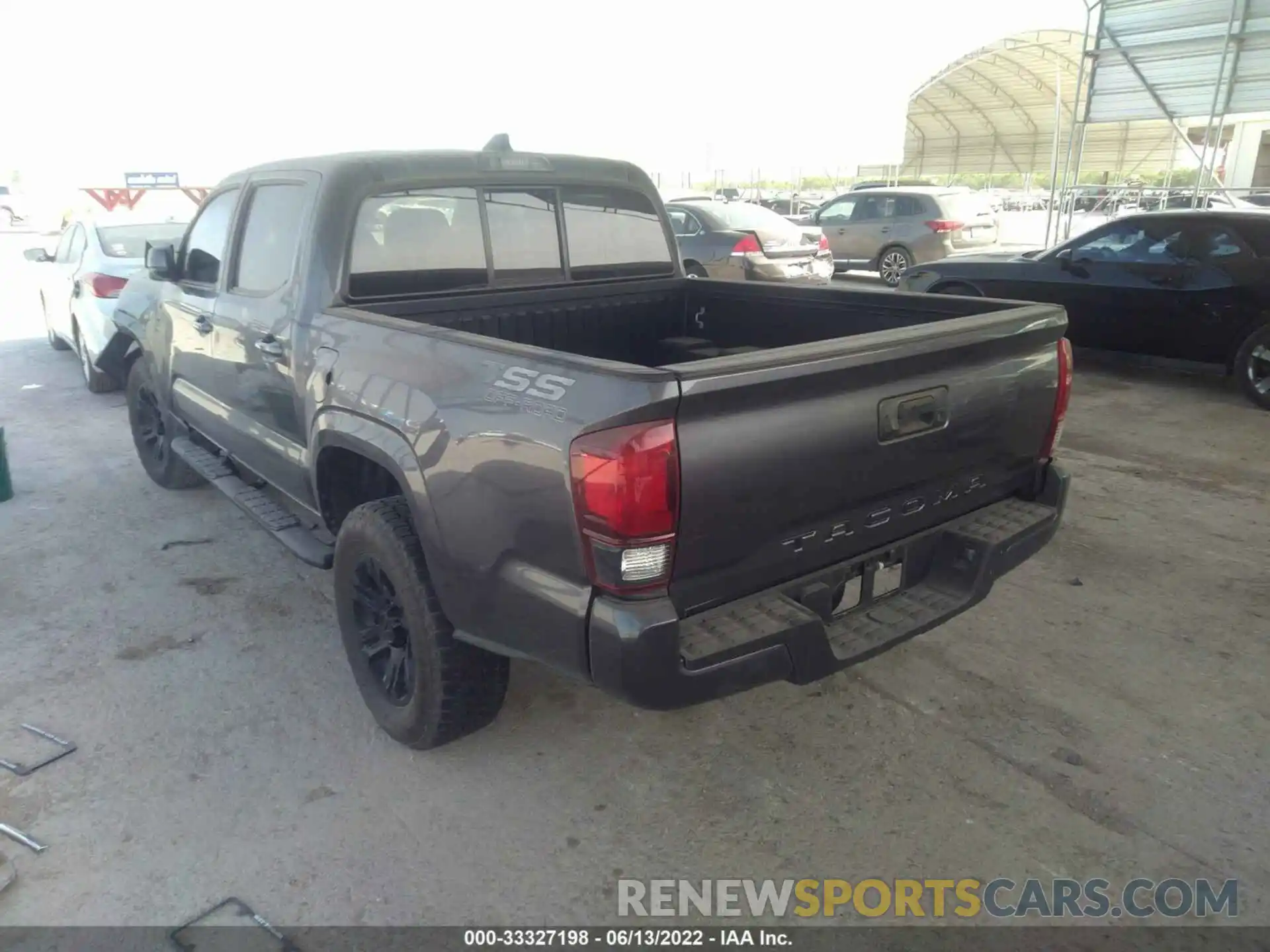 1 Photograph of a damaged car 5TFAX5GN9LX185305 TOYOTA TACOMA 2WD 2020