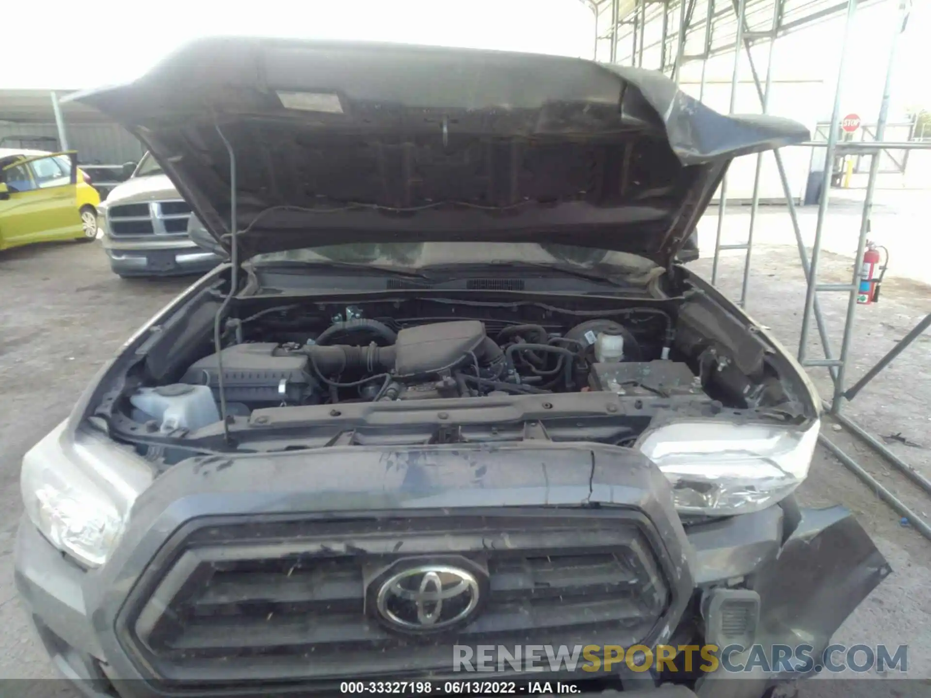 10 Photograph of a damaged car 5TFAX5GN9LX185305 TOYOTA TACOMA 2WD 2020