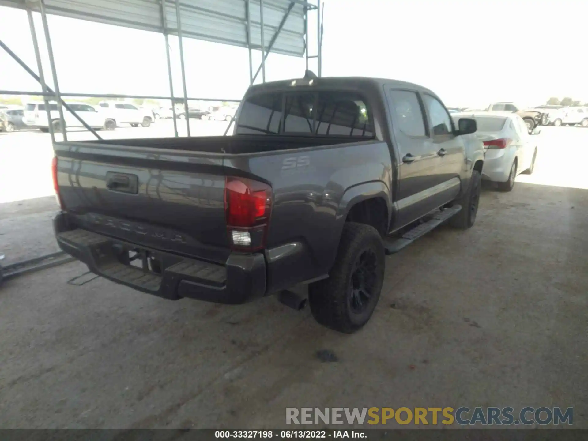 4 Photograph of a damaged car 5TFAX5GN9LX185305 TOYOTA TACOMA 2WD 2020