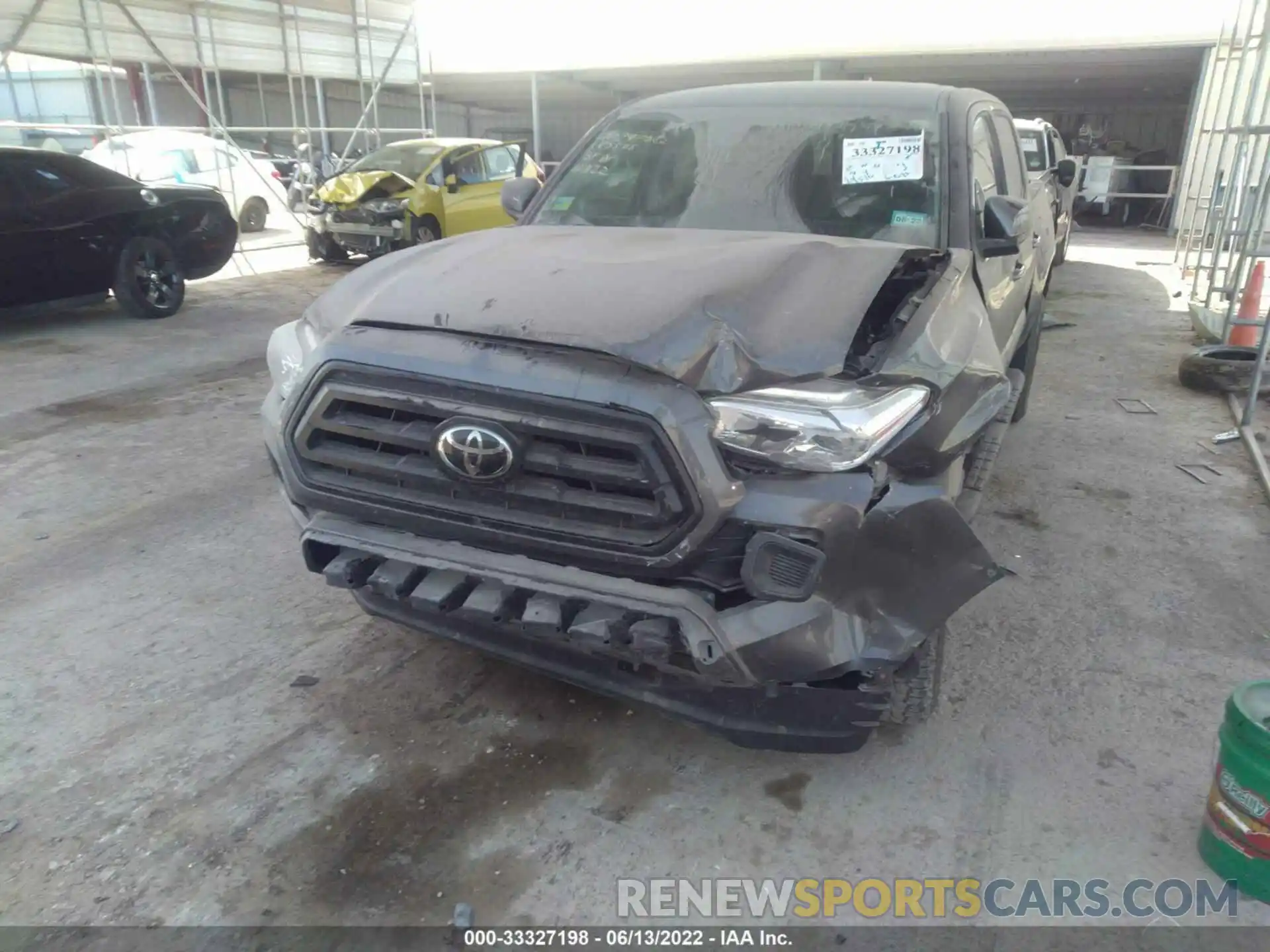 6 Photograph of a damaged car 5TFAX5GN9LX185305 TOYOTA TACOMA 2WD 2020