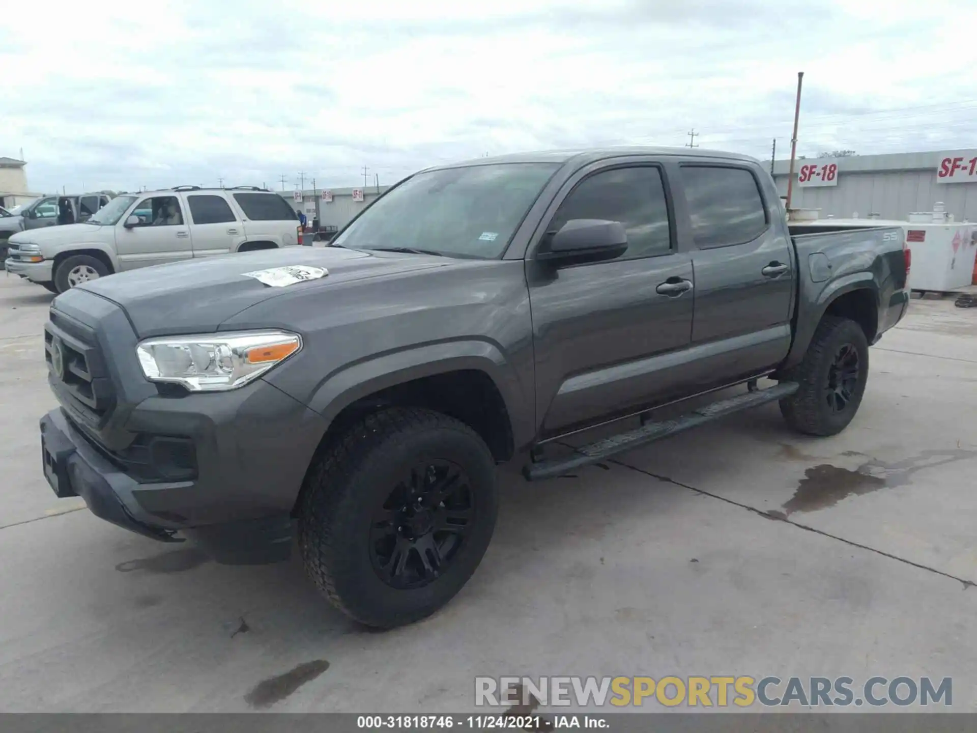 2 Photograph of a damaged car 5TFAX5GN9LX186311 TOYOTA TACOMA 2WD 2020