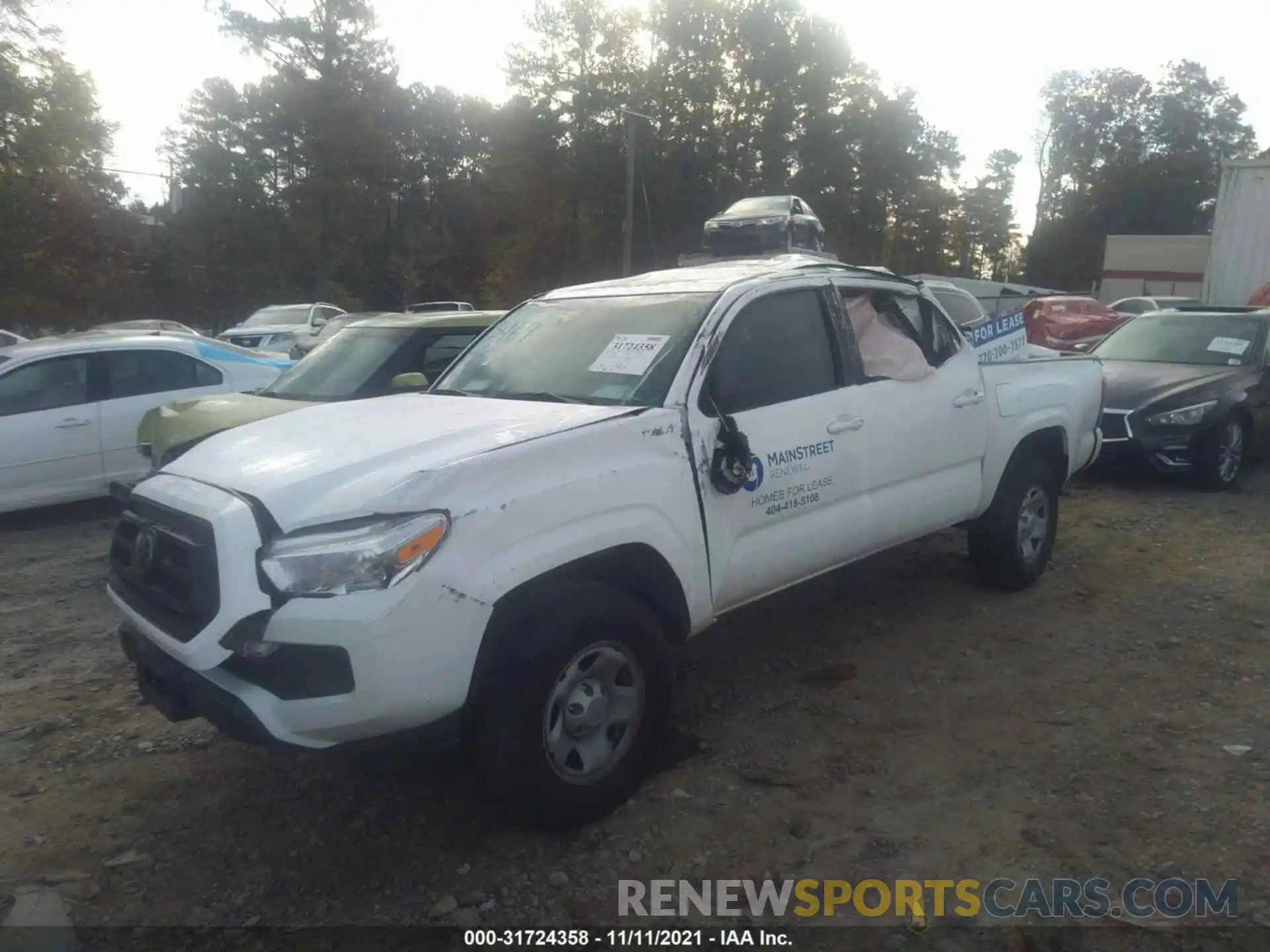 6 Photograph of a damaged car 5TFAX5GNXLX173969 TOYOTA TACOMA 2WD 2020