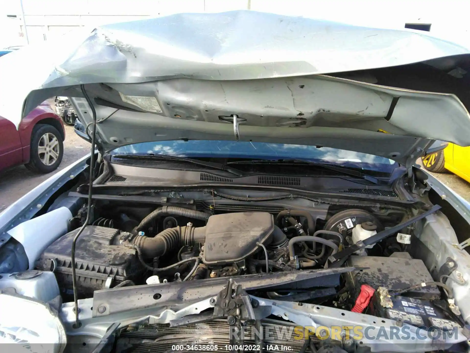 10 Photograph of a damaged car 5TFAX5GNXLX174202 TOYOTA TACOMA 2WD 2020