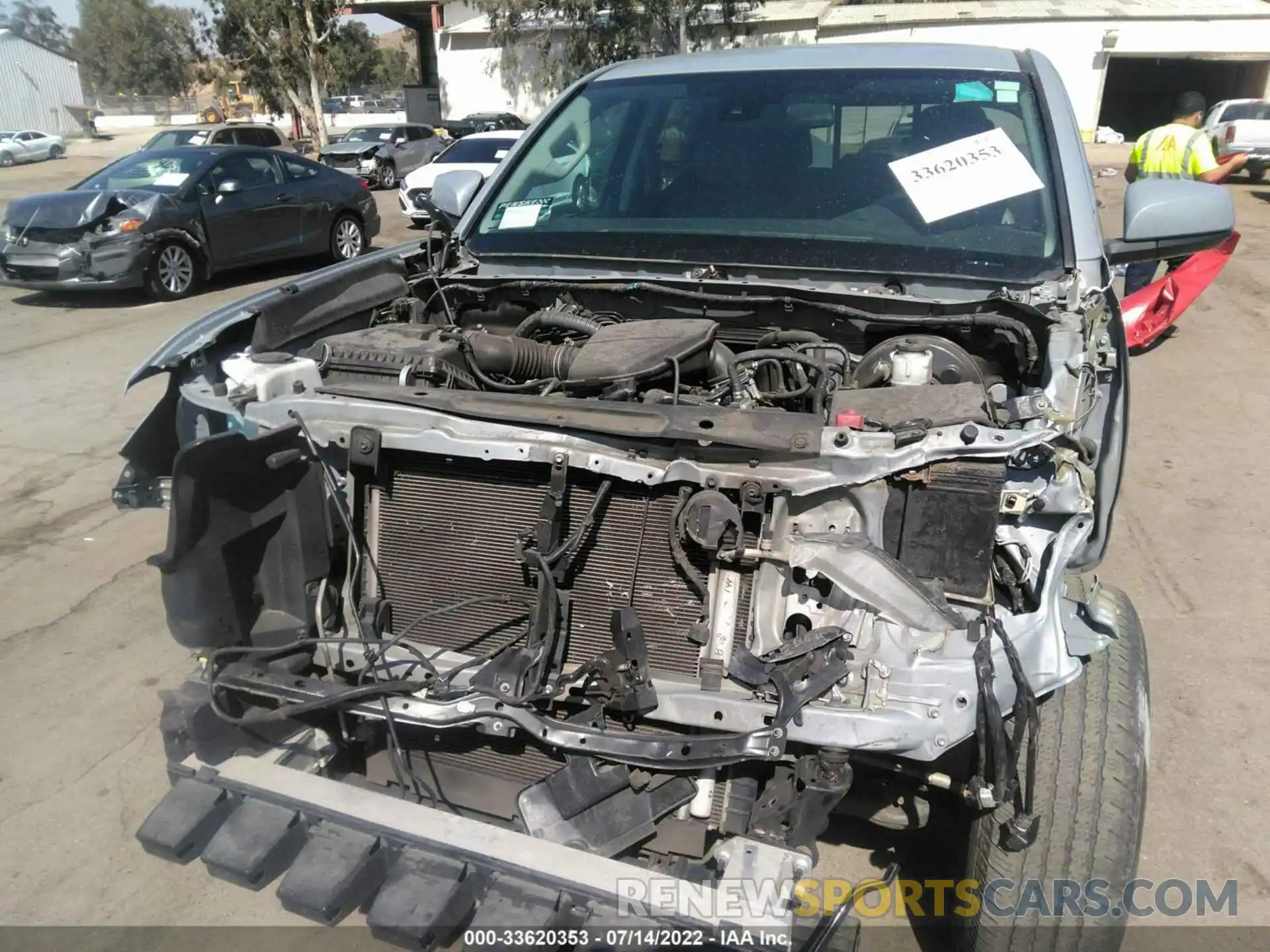 6 Photograph of a damaged car 5TFAX5GNXLX174510 TOYOTA TACOMA 2WD 2020