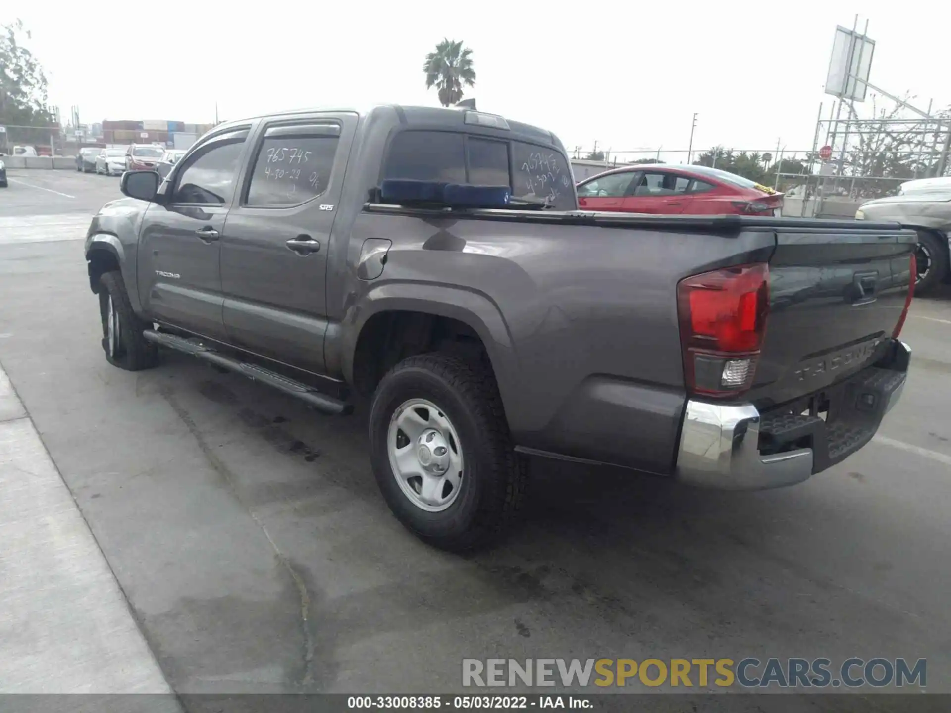 3 Photograph of a damaged car 5TFAX5GNXLX178038 TOYOTA TACOMA 2WD 2020