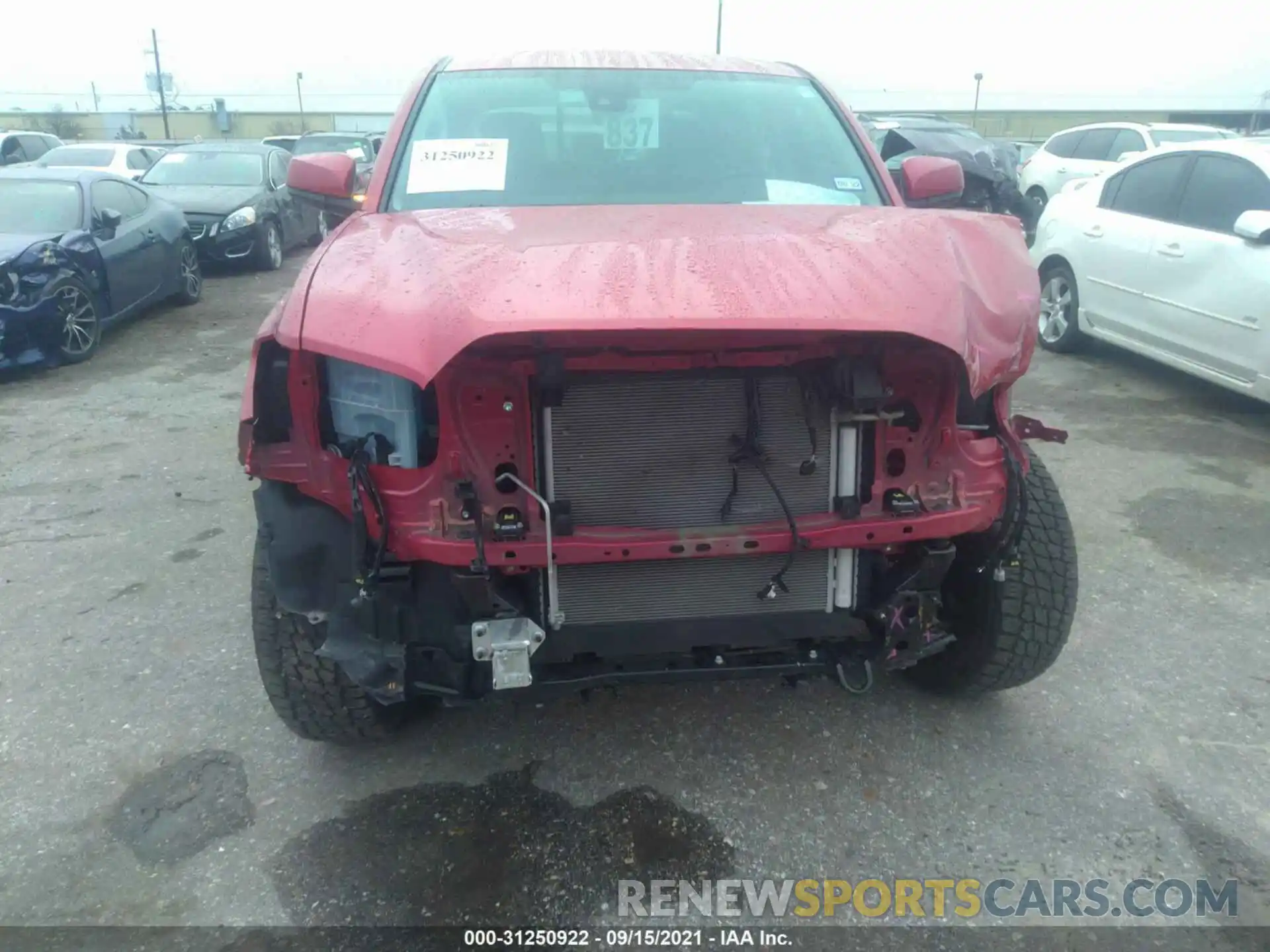 6 Photograph of a damaged car 5TFAX5GNXLX187001 TOYOTA TACOMA 2WD 2020